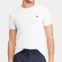 Ralph Lauren Custom Slim Fit Cotton T-Shirt White