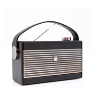 GPO Darcy Portable Radio - Black & Chrome