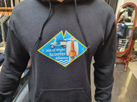 The Official Isle of Wight Scooter Alliance Hoodie - Black