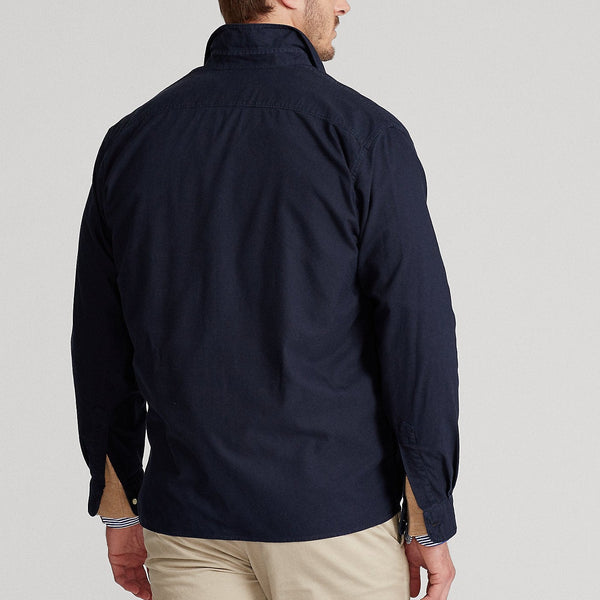 Ralph Lauren Garment-Dyed Oxford Overshirt - Navy