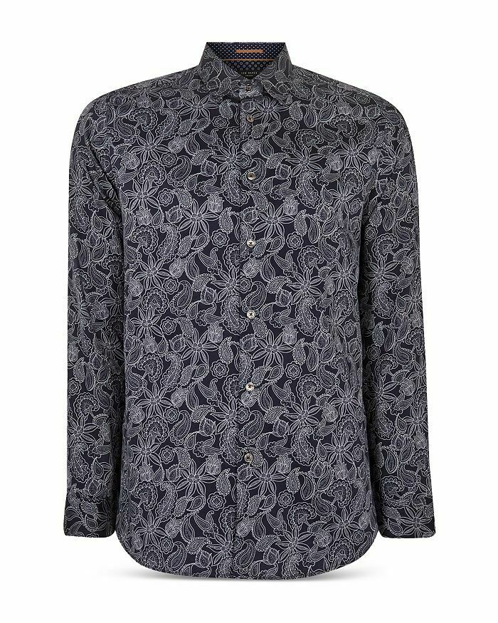 ted baker paisley shirt